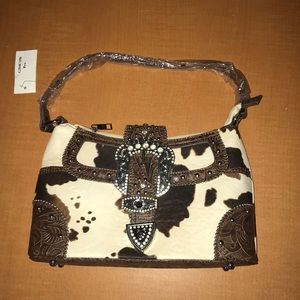 Cow Print Purse